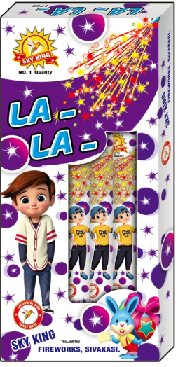 La-La Mega Crackling Candle