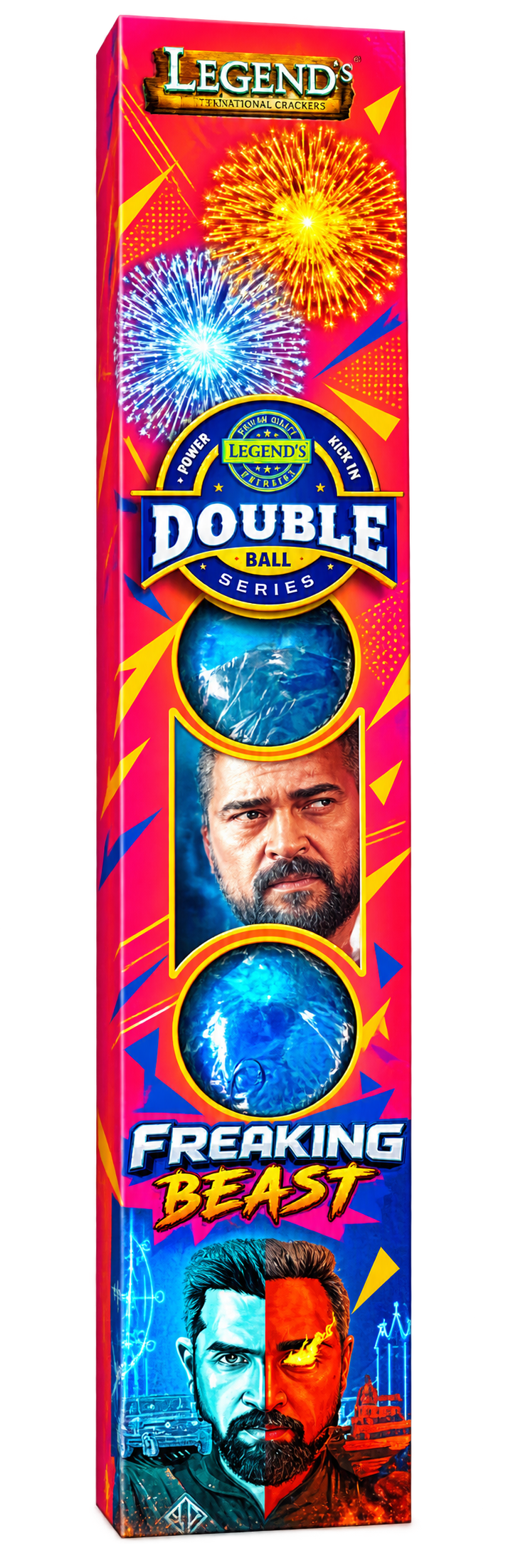 4" Double Ball Freaking Beast