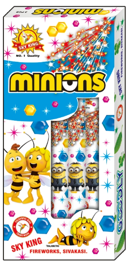 Minions Mega Crackling Candle